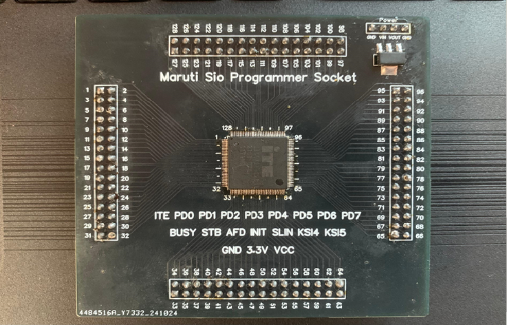 Maruti sio programmer socket